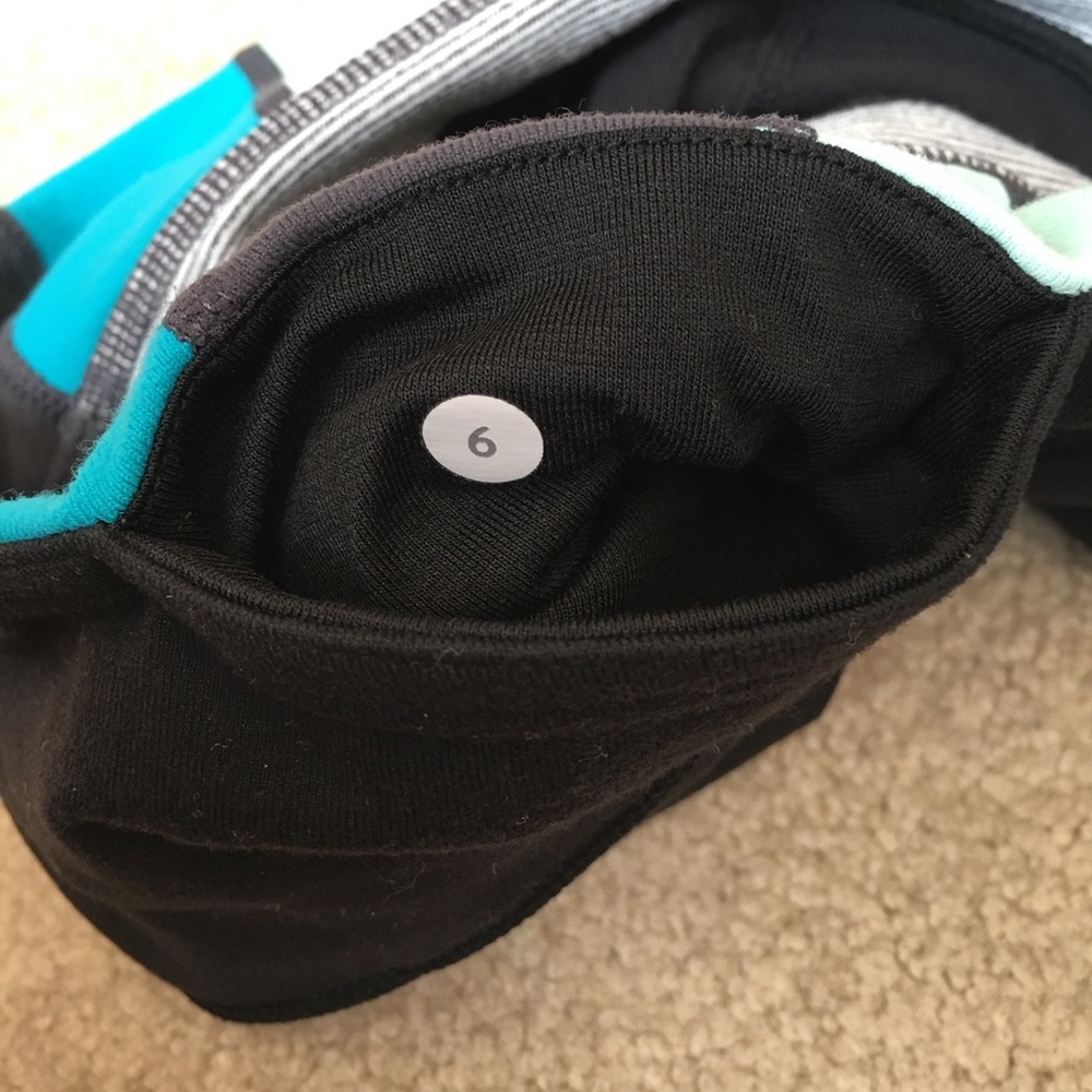 lululemon Multi-Color Block Groove Crop Leggings-6 - Picture 9 of 9